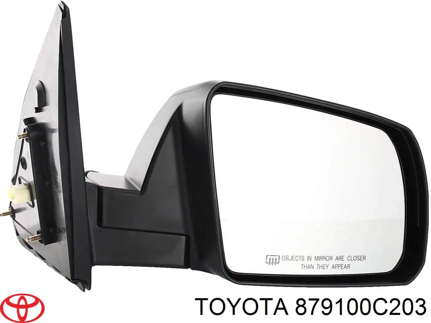 Наружное зеркало правое Toyota 879100C203 цена, от 269.60 USD