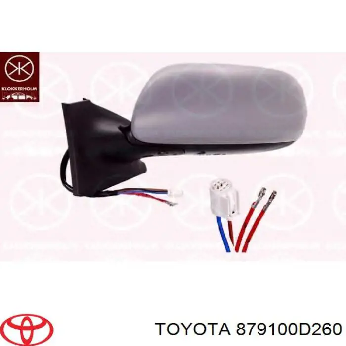 Правое зеркало 8105523S Polcar