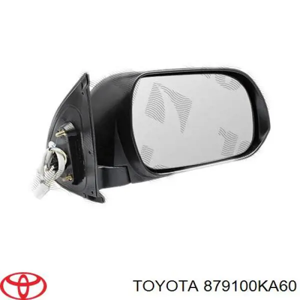 879100KA60 Toyota Зеркало заднего вида правое