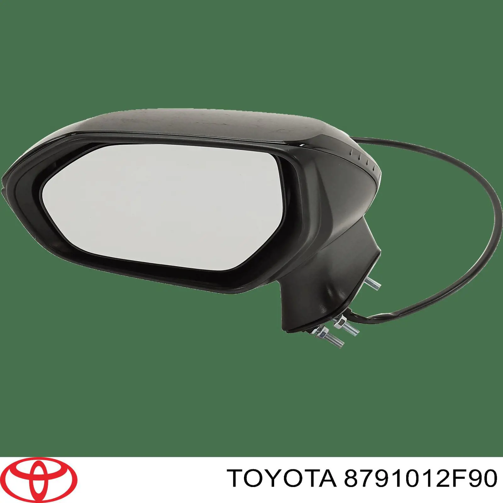 Наружное зеркало правое Toyota 8791012F90 цена, от 102.52 USD