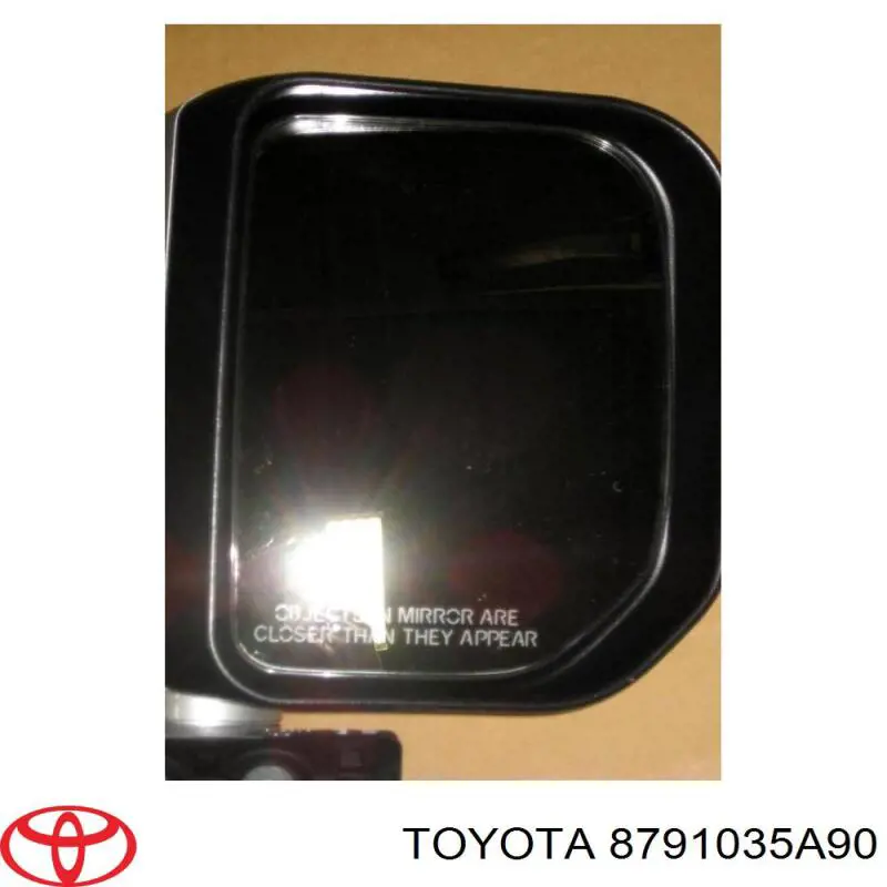 Наружное зеркало правое Toyota 8791035A90 цена, от 285.77 USD