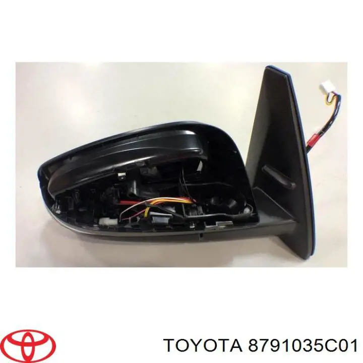Наружное зеркало правое Toyota 8791035C01 цена, от 383.88 USD