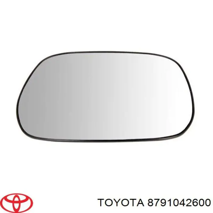 Правое боковое зеркало 8791042600 Toyota