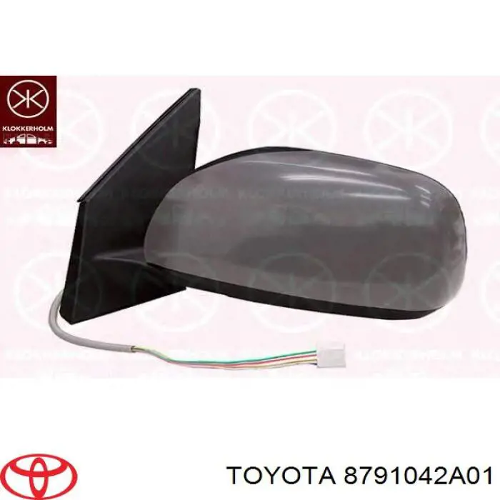 8791042A01 Toyota espelho de retrovisão direito