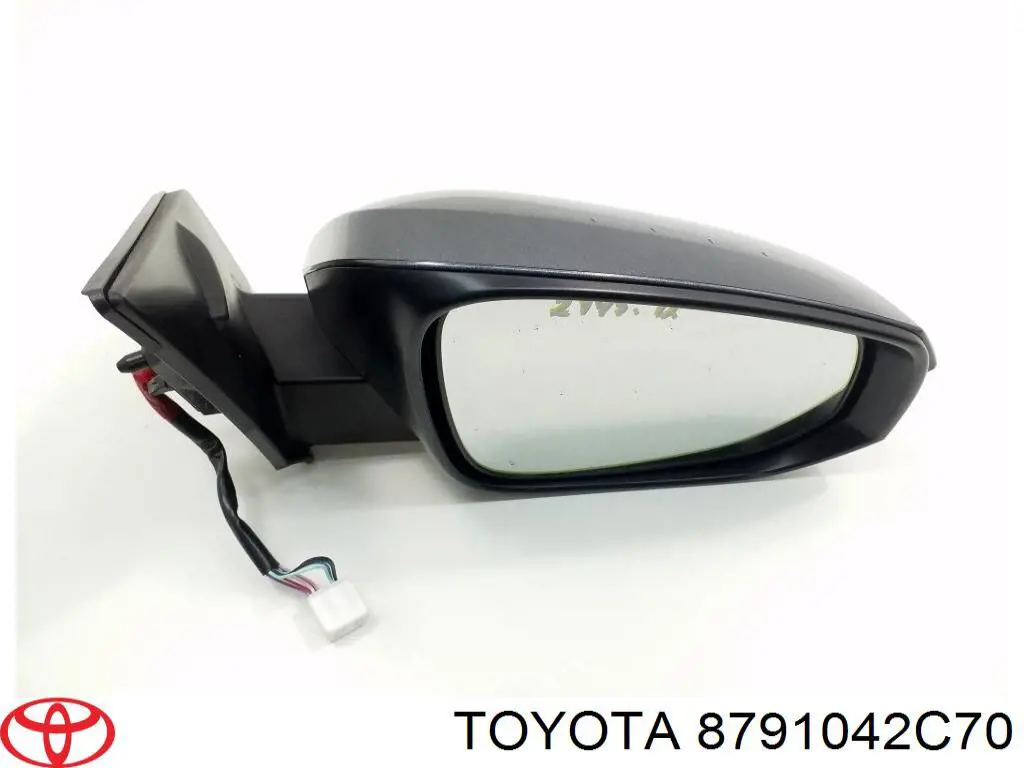 Наружное зеркало правое Toyota 8791042C70 цена, от 253.39 USD
