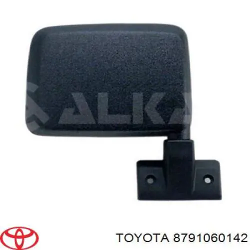 Правое боковое зеркало 8791060142 Toyota