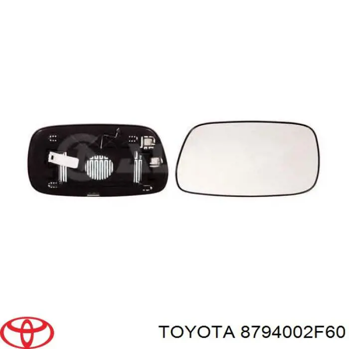 Левое боковое зеркало 8794002F60 Toyota