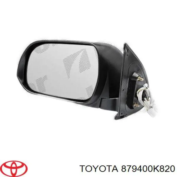 87940-0K820 Toyota Зеркало заднего вида левое