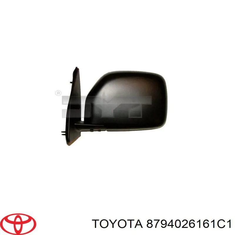 Зеркало заднего вида, левое Toyota 8794026161C1 цена, от 95.64 USD