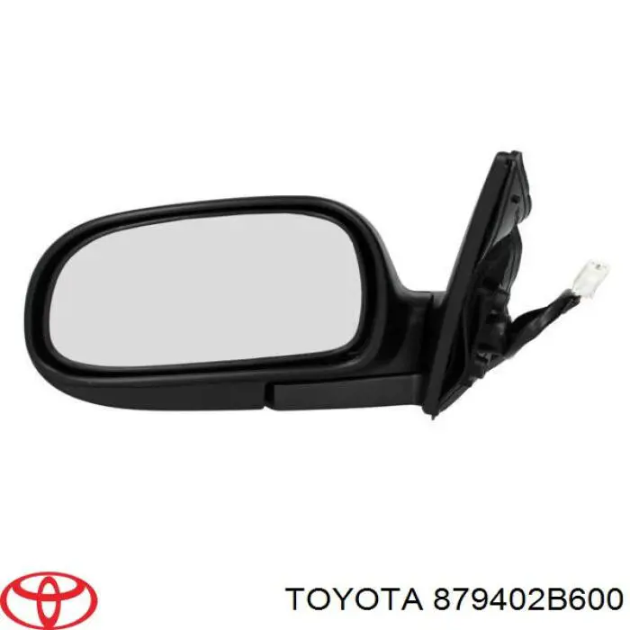 879402B600 Toyota espelho de retrovisão esquerdo
