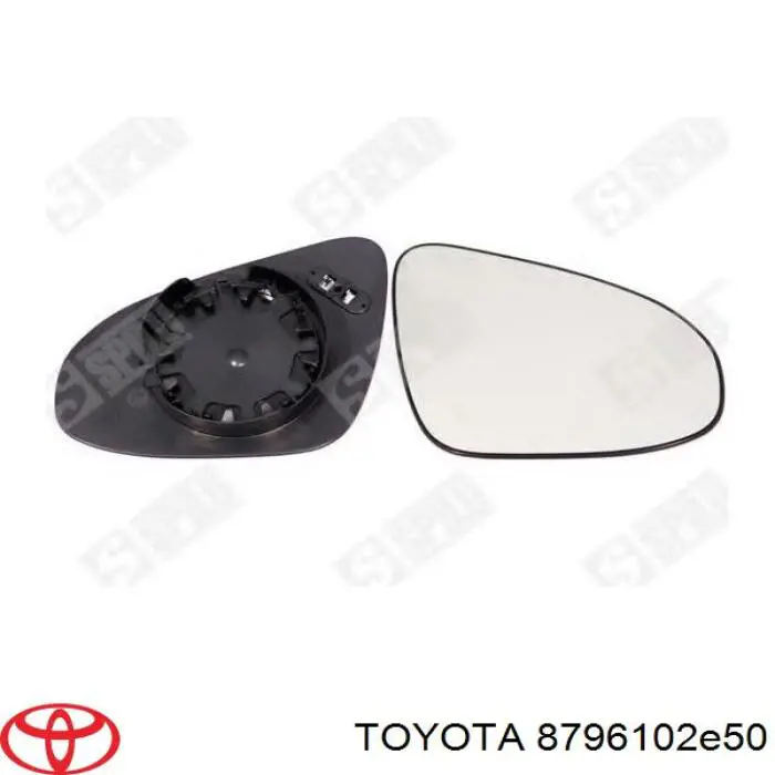 Зеркальный элемент левый TOYOTA 8796102E50