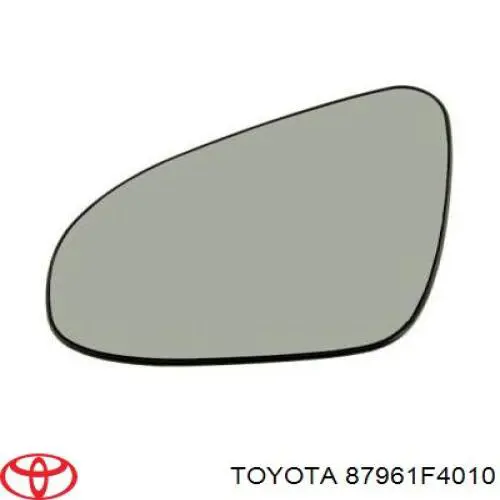 Зеркальный элемент водительского зеркала Toyota 87961F4010 цена, от 22.65 USD