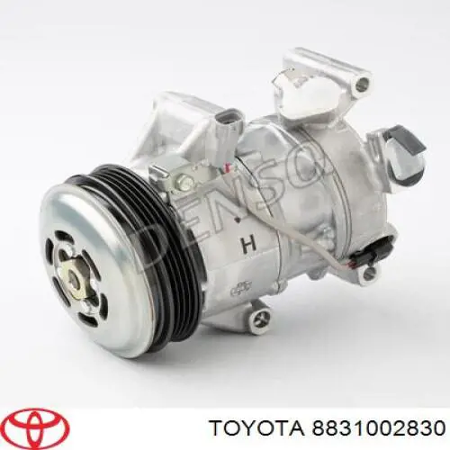 Компрессор кондиционера 8831002830 Toyota