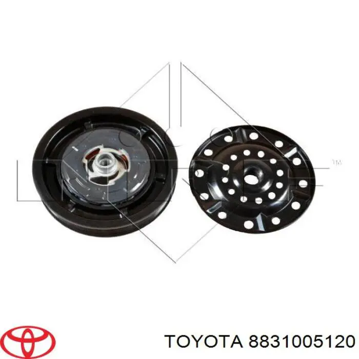 Compressor de aparelho de ar condicionado Toyota 8831005120