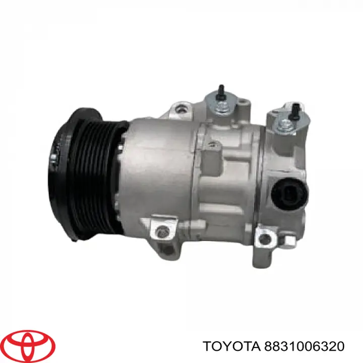 Компрессор кондиционера 8831006320 Toyota