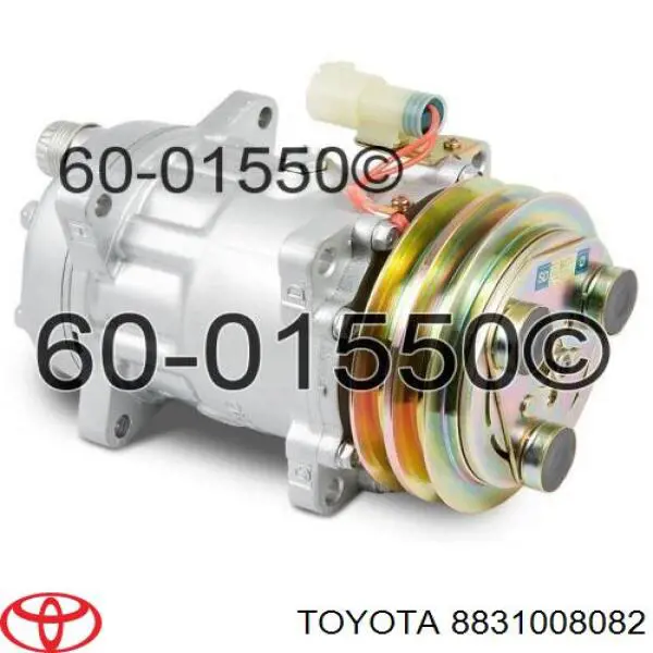 Компрессор кондиционера 4471607323 Denso