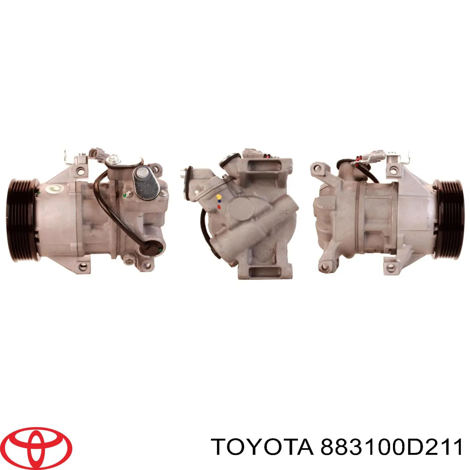 Компрессор системы кондиционирования Toyota 883100D211 цена, от 224.91 USD