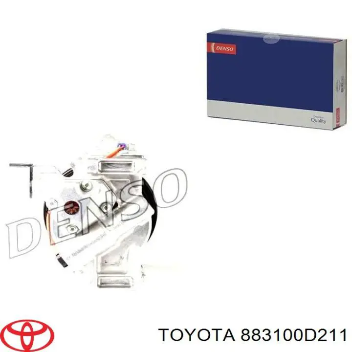 Купить 883100D211 Toyota Компрессор климатической установки