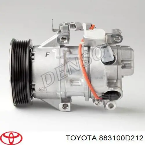 Компрессор кондиционера 883100D212 Toyota