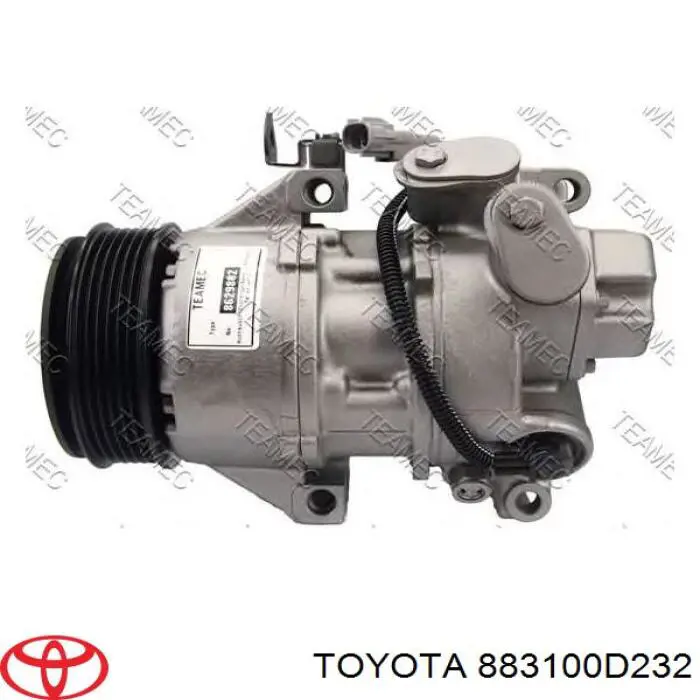 Компрессор кондиционера 883100D232 Toyota