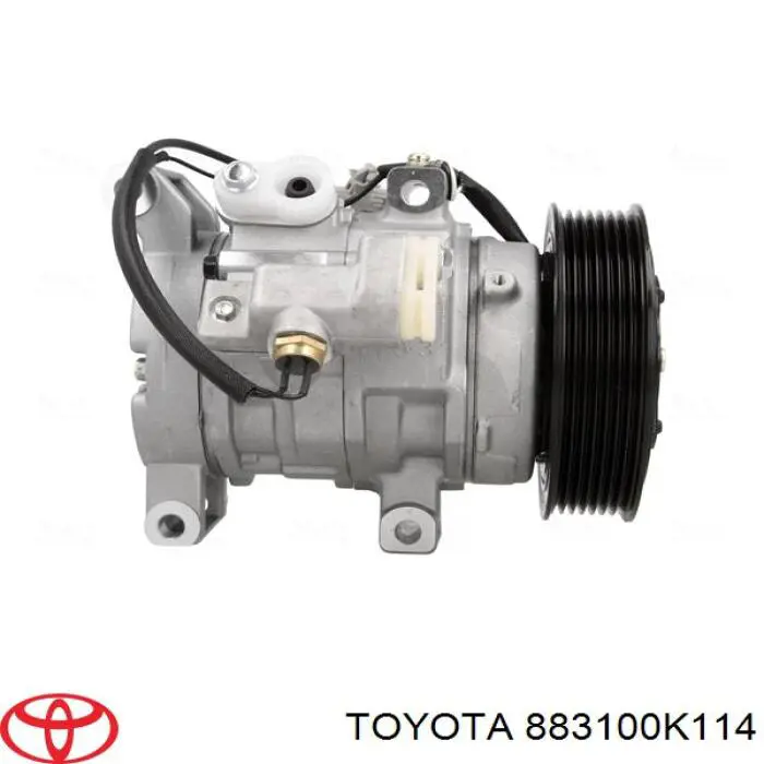 Компрессор кондиционера 883100K114 Toyota