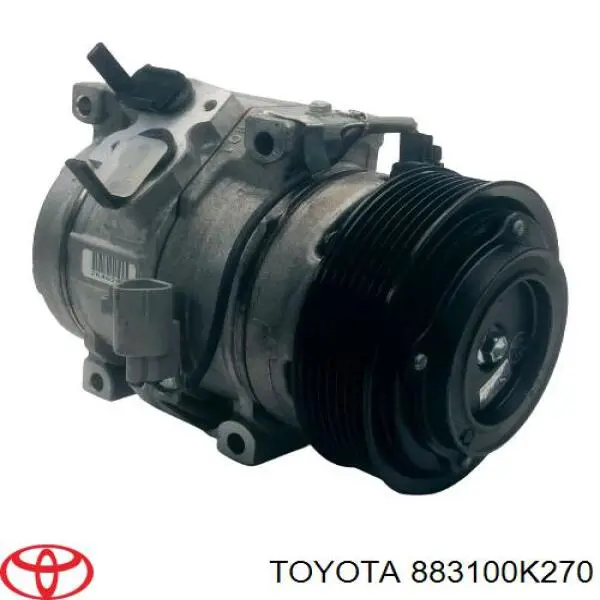 Acoplamento (bobina magnética) do compressor de aparelho de ar condicionado Toyota Avensis I T22