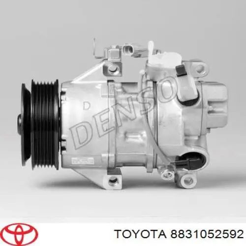 Купить 8831052592 Toyota Компрессор климатической установки