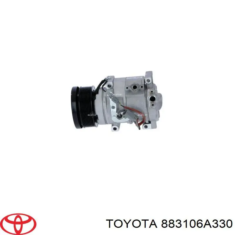 Компрессор кондиционера 883106A330 Toyota