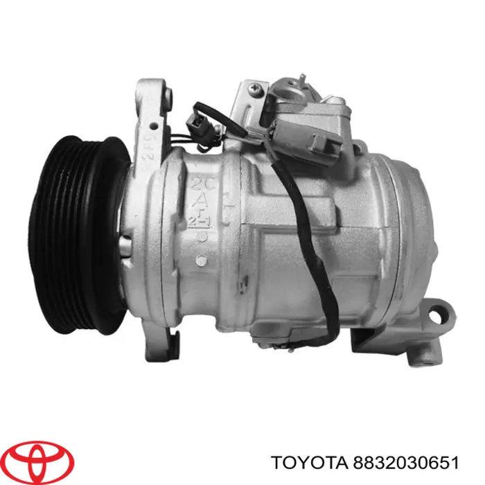 Компрессор кондиционера 8832030651 Toyota