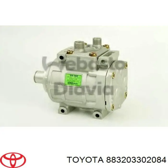 Компрессор кондиционера 883203302084 Toyota