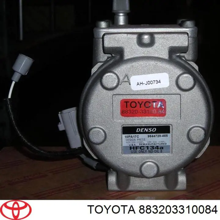 Компрессор кондиционера 883203310084 Toyota