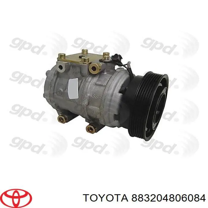 Компрессор кондиционера 883204806084 Toyota