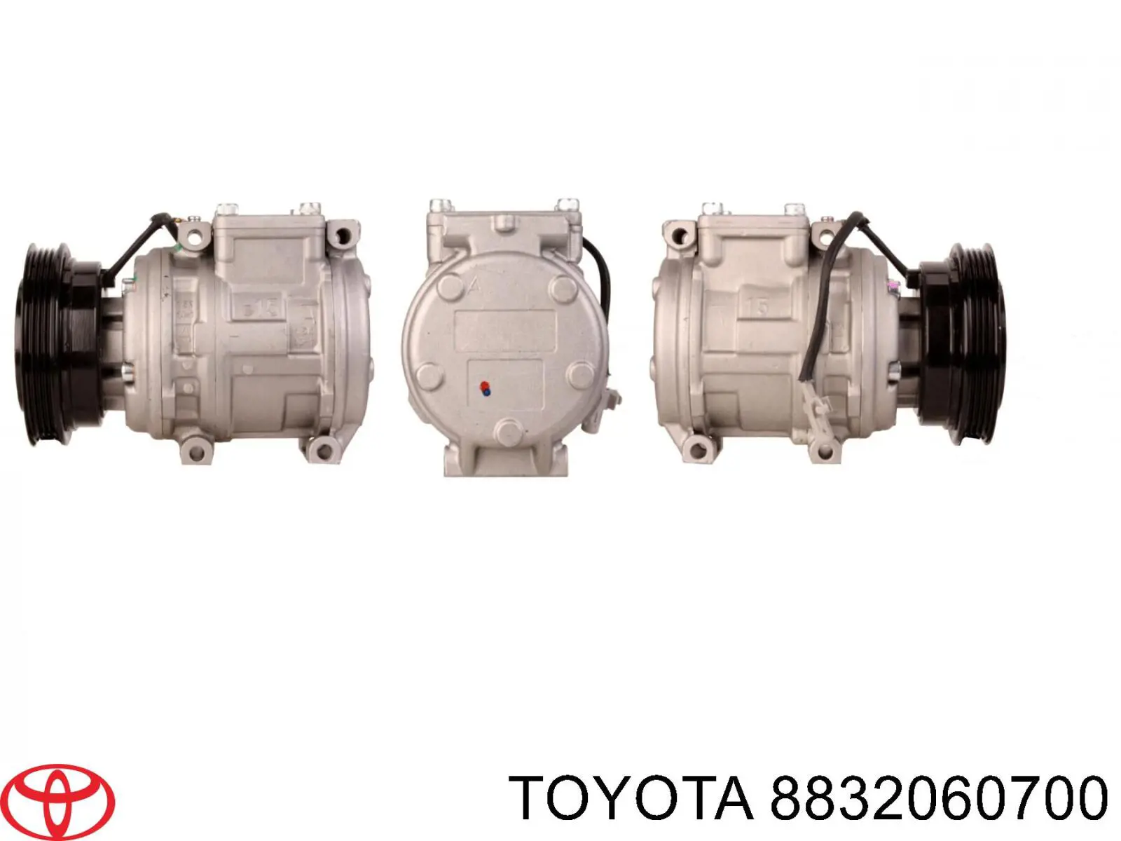 Компрессор кондиционера 8832060700 Toyota