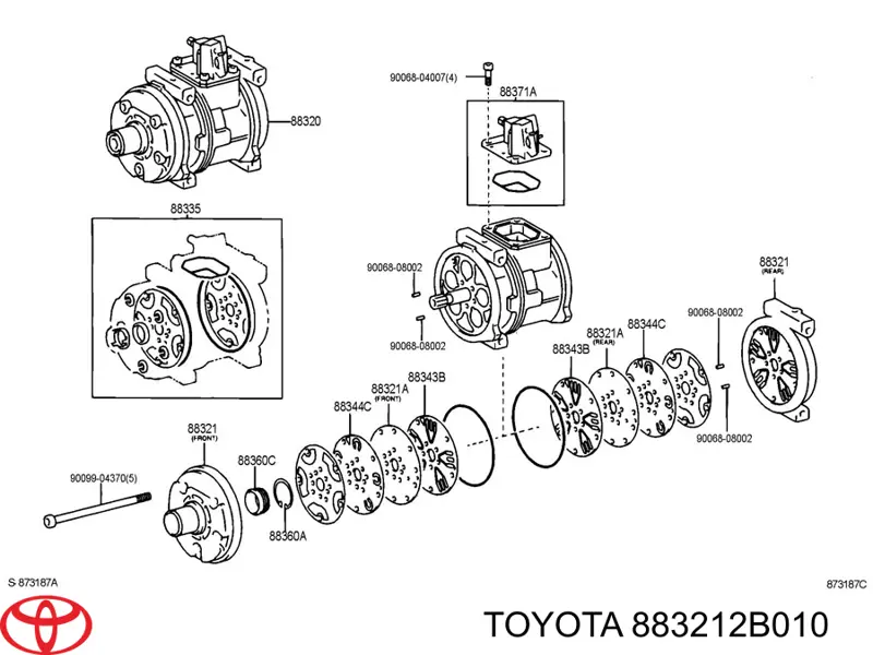  883212B010 Toyota