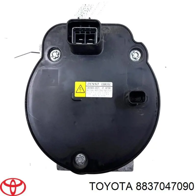  Compressor de aparelho de ar condicionado Toyota C-HR hatchback (X10) (2016 - 2026) 