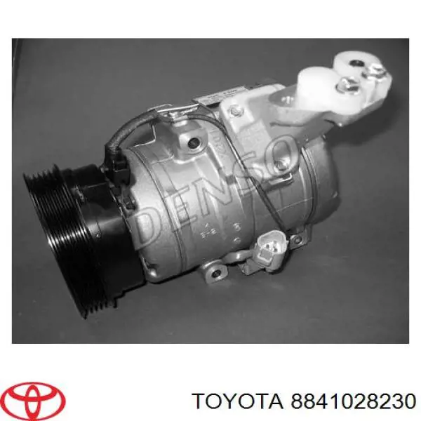 Acoplamento (bobina magnética) do compressor de aparelho de ar condicionado para Toyota Avensis Verso LCM