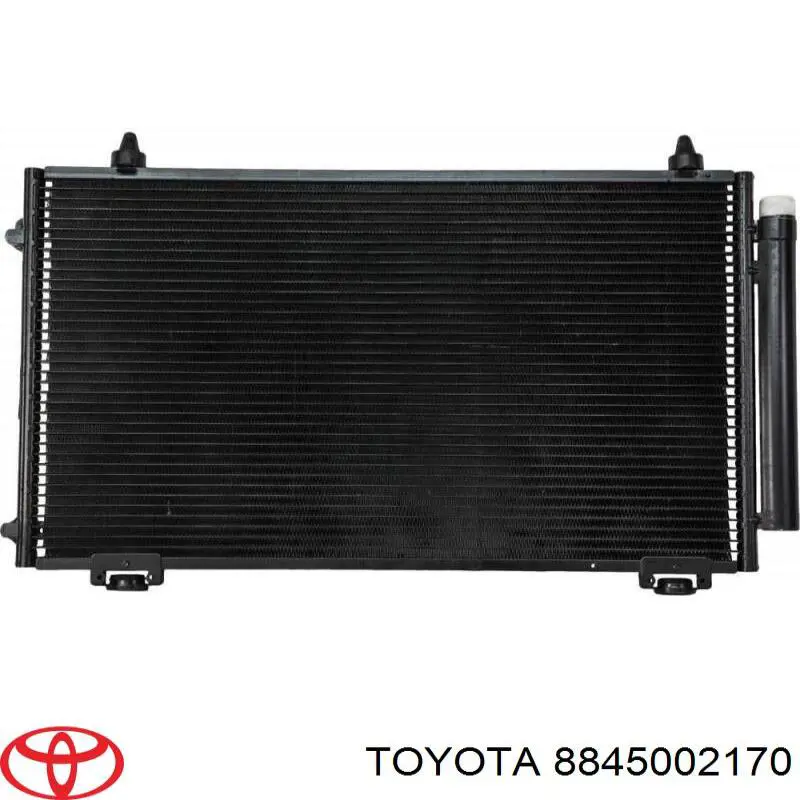 8845002170 Toyota радиатор кондиционера