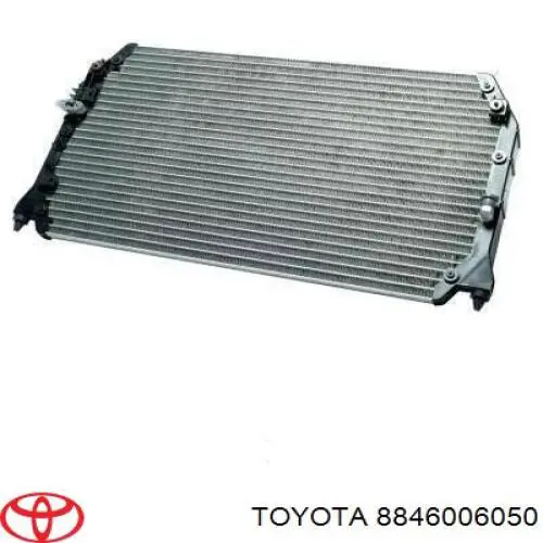 8846006050 Toyota радиатор кондиционера