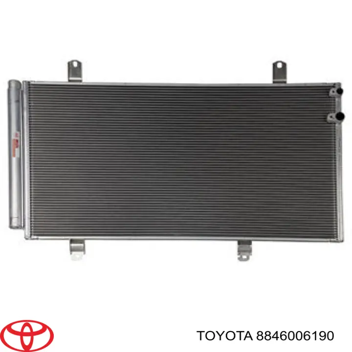 8846006190 Toyota радиатор кондиционера