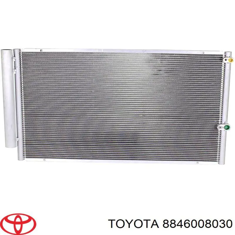 8846008030 Toyota radiador de aparelho de ar condicionado