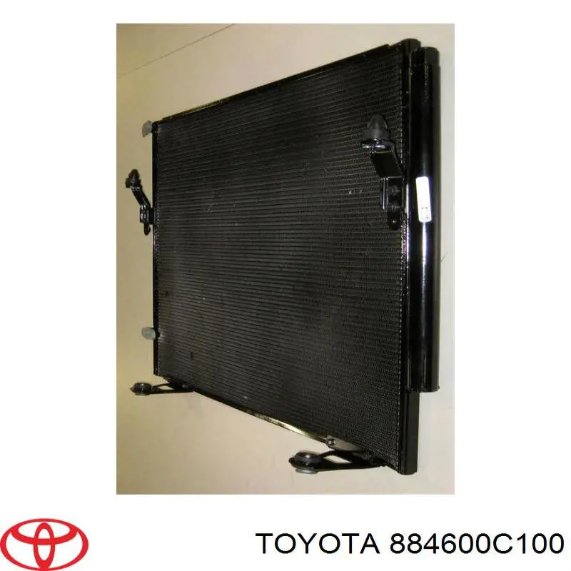884600C100 Toyota радиатор кондиционера