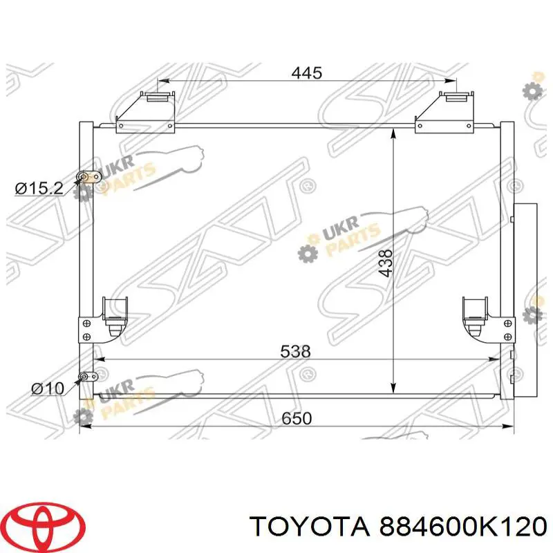  884600K120 Toyota