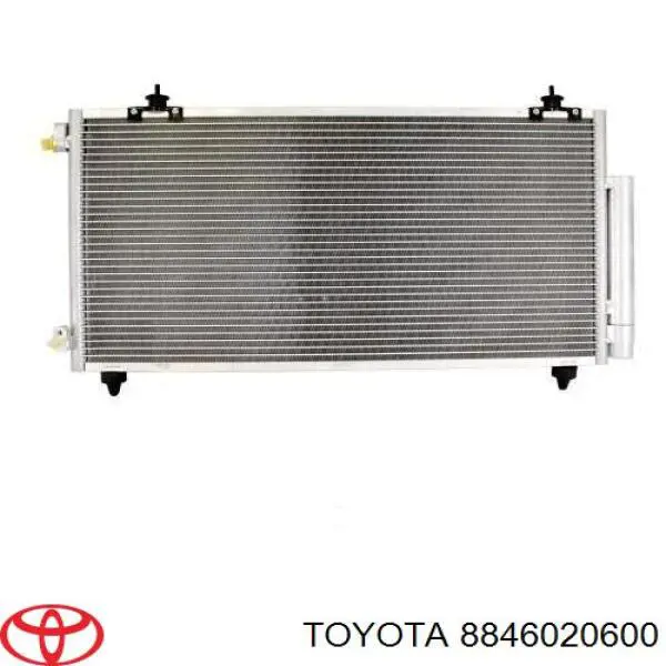 8846020600 Toyota Конденсатор