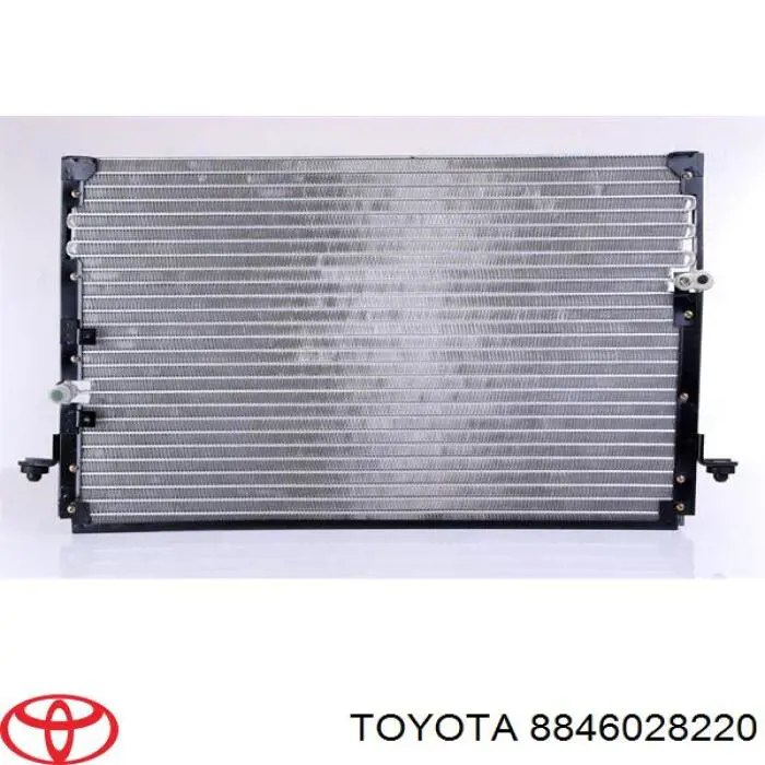 Радиатор кондиционера 8846028220 Toyota