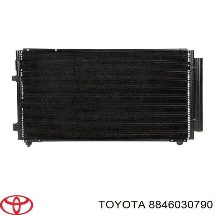 8846030790 Toyota radiador de aparelho de ar condicionado