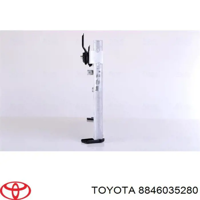 Радиатор кондиционера Тойота Хай Люкс N (Toyota Hilux)