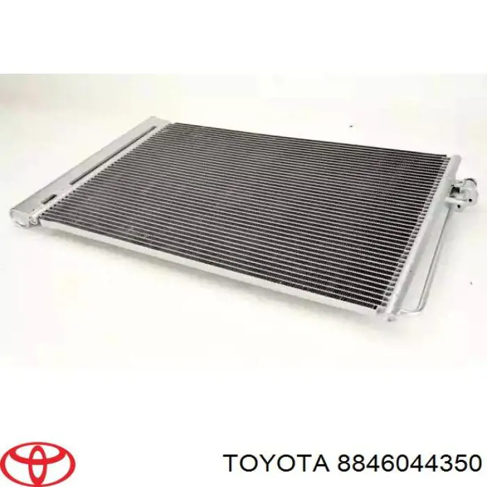 8846044350 Toyota радиатор кондиционера