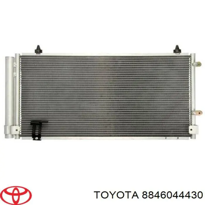 8846044430 Toyota радиатор кондиционера