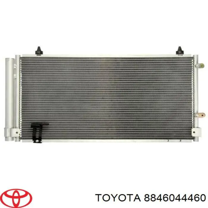 8846044460 Toyota радиатор кондиционера