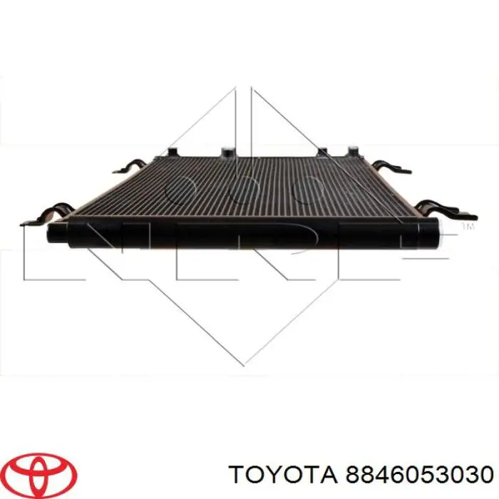 8846053030 Toyota radiador de aparelho de ar condicionado